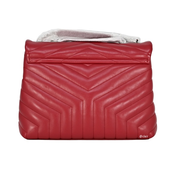 Saint Laurent Medium Monogram Loulou Leather Bag - Picture 3 of 8